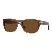 Zonnebril met stijl 120757 Persol , Brown , Unisex