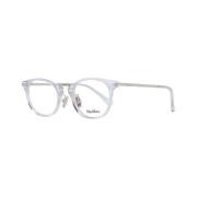 Stijlvolle Ronde Optische Monturen Max Mara , White , Dames