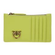 Stijlvolle Creditcardhouder Pinko , Green , Dames