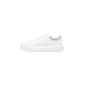 Witte Vetersneakers voor Mannen Armani Exchange , White , Heren