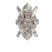 Ring met bloemmotief Versace , Gray , Dames