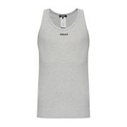 Mouwloos T-shirt Versace , Gray , Heren