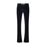 Slim Fit Corduroy Broek 5-Pocket Stijl Jacob Cohën , Blue , Heren