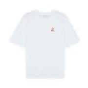 Stijlvolle T-shirts en Polos Maison Kitsuné , White , Dames