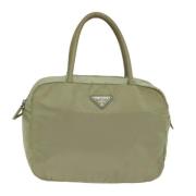 Pre-owned Fabric prada-bags Prada Vintage , Beige , Dames