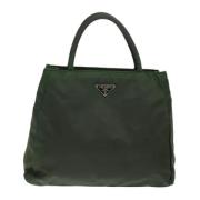 Pre-owned Fabric prada-bags Prada Vintage , Green , Dames