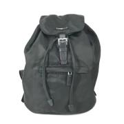 Pre-owned Fabric backpacks Prada Vintage , Black , Unisex