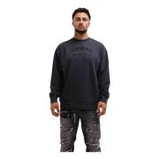 Milano Logo Sweater Heren Donkergrijs Iceberg , Gray , Heren