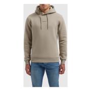 Essential Logo Hoodie Beige Heren Pure Path , Beige , Heren