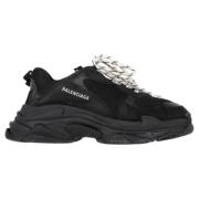 Pre-owned Polyester sneakers Balenciaga Vintage , Black , Heren