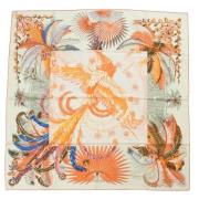 Pre-owned Silk scarves Hermès Vintage , Multicolor , Dames