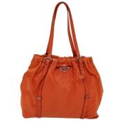 Pre-owned Fabric prada-bags Prada Vintage , Orange , Dames