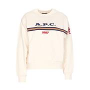 Maxine Sweatshirt voor Vrouwen A.p.c. , Beige , Dames