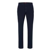 Stijlvolle lange broek voor mannen Hugo Boss , Blue , Heren