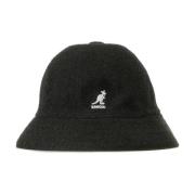 Zwarte Bermuda Bucket Hat Casual Stijl Kangol , Black , Heren