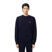 Basis Sweater Heren Donkerblauw Lacoste , Blue , Heren