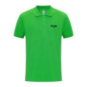 Polo Korte Mouw Moschino , Green , Heren