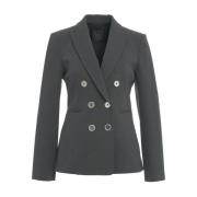 Double-breasted blazer Alexia Pinko , Gray , Dames