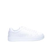 Witte Veterschoenen Maxi Cup Karl Lagerfeld , White , Heren