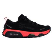 Sportieve Suède Sneakers met Memory Foam Skechers , Black , Heren