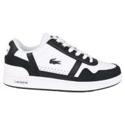 Retro Mesh Sneaker - Wit/Zwart Lacoste , Black , Heren