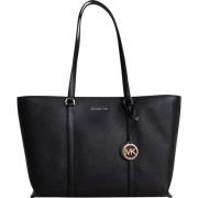 Klassieke Zwarte Tote Tas Michael Kors , Black , Dames