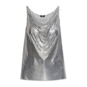 Mouwloze top Versace , Gray , Dames