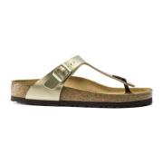 Comfortabele Gizeh Slippers Birkenstock , Yellow , Dames