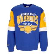 NBA All Over Crew Sweatshirt Mitchell & Ness , Blue , Heren