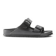 Zomercomfort Slides Birkenstock , Black , Dames