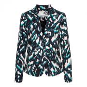 Groene Mineralen Blazer &Co Woman , Multicolor , Dames