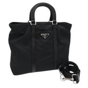 Pre-owned Fabric prada-bags Prada Vintage , Black , Dames