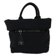 Pre-owned Fabric prada-bags Prada Vintage , Black , Dames