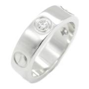 Pre-owned White Gold rings Cartier Vintage , Gray , Dames