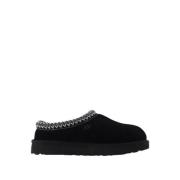 Fur flats UGG , Black , Dames