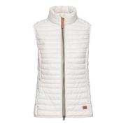 Gerecyclede Polyamide Vest Camel Active , White , Dames