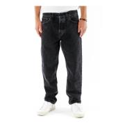 Slim Fit Tapered Jeans Carhartt Wip , Gray , Heren