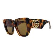 Sunglasses Gucci , Brown , Dames