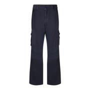 Blauwe Broek Verhoog Stijl Moderne Man Dolce & Gabbana , Blue , Heren