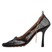 Pre-owned Leather heels Bottega Veneta Vintage , Black , Dames