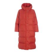 Veren Oversized Jas Lava Bitte Kai Rand , Orange , Dames