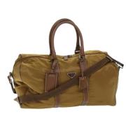 Pre-owned Fabric travel-bags Prada Vintage , Brown , Dames