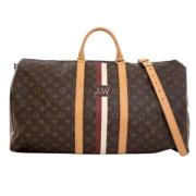 Pre-owned Canvas louis-vuitton-bags Louis Vuitton Vintage , Brown , Da...