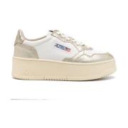 Witte Sneakers voor Vrouwen Autry , Beige , Dames