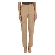 Cargo Stretch Katoenen Broek Marciano , Beige , Dames