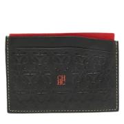 Pre-owned Leather wallets Carolina Herrera Pre-owned , Black , Heren