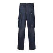 Blauwe Slim Fit Jeans Dsquared2 , Blue , Dames