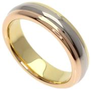 Pre-owned Metal rings Cartier Vintage , Yellow , Dames