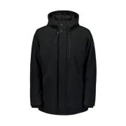 Capuchon Softshell Jas Stijlvol Functioneel No Excess , Black , Heren