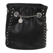 Zwarte Cross Body Bucket Tas Stella McCartney , Black , Dames